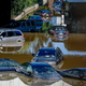 Vehicles stranded in floodwater in the Bronx, NY, in the aftermath of Hurricane Ida, Sept. 2, 2021.